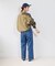 【etsinta】リメイクZIP柄シャツジャケット