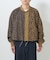 【etsinta】リメイクZIP柄シャツジャケット