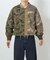 【etsinta】リメイクZIP柄シャツジャケット