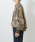 【etsinta】リメイクZIP柄シャツジャケット