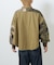 【etsinta】リメイクZIP柄シャツジャケット