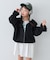 【KIDS】前後2WAYラッフルフリルZIPカーデ