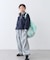 【KIDS】【FOX×TYPY】洗える配色テックリュック10?軽量