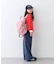 【KIDS】【FOX×TYPY】洗える配色テックリュック10?軽量