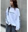 【S.G】襟リブプリントロゴロンTEE