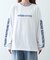 【S.G】襟リブプリントロゴロンTEE