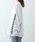 【S.G】襟リブプリントロゴロンTEE
