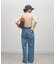 【洗える・6色展開】レースレイヤードライクアンチピリングリブニット