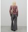 【洗える・多色展開】シアーフリルアンチピリングリブニットカーデ