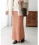 リブニットロングスカート