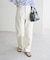 【WEB限定】デニムツイルストレートパンツ