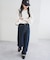 【WEB限定】デニムツイルストレートパンツ
