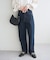 【WEB限定】デニムツイルストレートパンツ