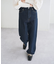 【WEB限定】デニムツイルストレートパンツ