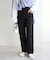 【WEB限定】デニムツイルストレートパンツ