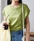 シルケットクルーネックTシャツ