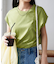 シルケットクルーネックTシャツ