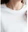 シルケットクルーネックTシャツ