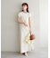 【WEB限定】ウエストリボンキャミワンピース