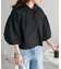 【再入荷】袖バルーンクロップドシャツ