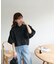 【再入荷】袖バルーンクロップドシャツ