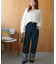 【新サイズ追加/4サイズ展開】USコットンデニムロールアップパンツ