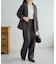 【セットアップ対応】ウールライクストレートパンツ