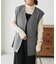 【コーデを格上げ！】メランジウエストリボンジレ