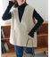【WEB限定】フェイクウールベスト