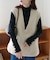 【WEB限定】フェイクウールベスト