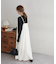 【WEB限定】ストライプジャガードキャミワンピース