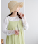 【WEB限定】ストライプジャガードキャミワンピース