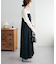 【WEB限定】ストライプジャガードキャミワンピース