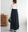 【WEB限定】ストライプジャガードキャミワンピース