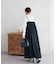 【WEB限定】ストライプジャガードキャミワンピース