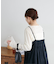 【WEB限定】ストライプジャガードキャミワンピース