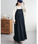 【WEB限定】ストライプジャガードキャミワンピース