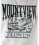 【ユニセックス】MOUNTVIEWモチーフ刺繍ロゴTシャツ《WEB限定》