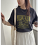 【ユニセックス】MOUNTVIEWモチーフ刺繍ロゴTシャツ《WEB限定》