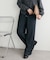 《新色追加/7サイズ展開》-3kg見え！とろみイージーパンツ【ユニセックス】