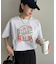 【ユニセックス】ネオンプリントロゴTシャツ