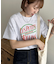 【ユニセックス】ネオンプリントロゴTシャツ