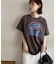 【ユニセックス】ネオンプリントロゴTシャツ