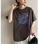 【ユニセックス】ネオンプリントロゴTシャツ