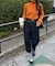 【新色追加!】リブ袖口ボタンタートル《WEB限定カラーあり》