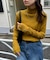 【新色追加!】リブ袖口ボタンタートル《WEB限定カラーあり》