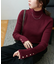 【新色追加!】リブ袖口ボタンタートル《WEB限定カラーあり》