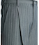 ピンストライプタックワイドパンツ