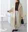 【定番アウター】袖タックチェスターコート《WEB限定》