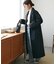 【定番アウター】袖タックチェスターコート《WEB限定》
